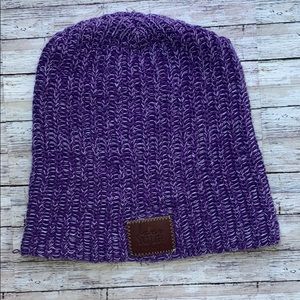 Purple -love your melon- beenie